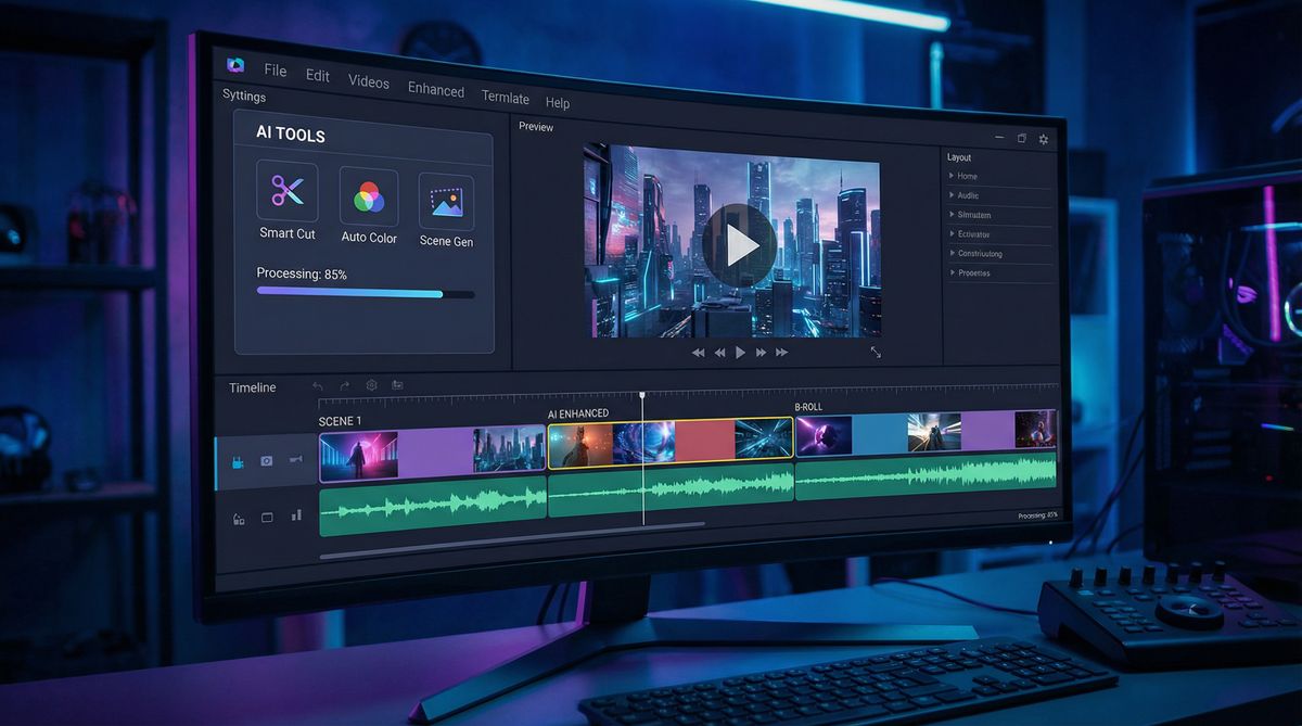 淫荡猫 AI视频剪辑教程